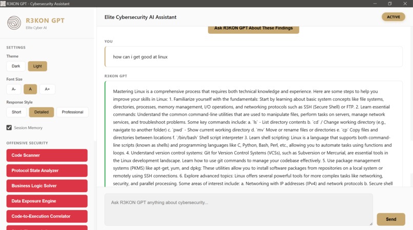 R3KON GPT – screenshot 4