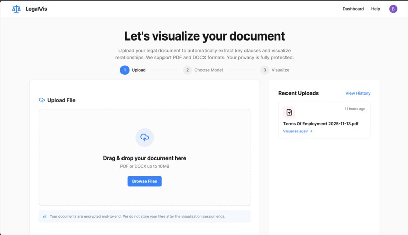LegalVis – screenshot 2