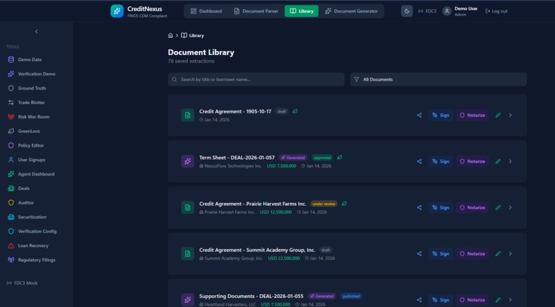 CREDITNEXUS – screenshot 9