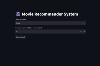 Movie Recommender System
