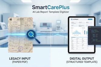 SmartCarePlus – AI Lab Report Template Digitizer
