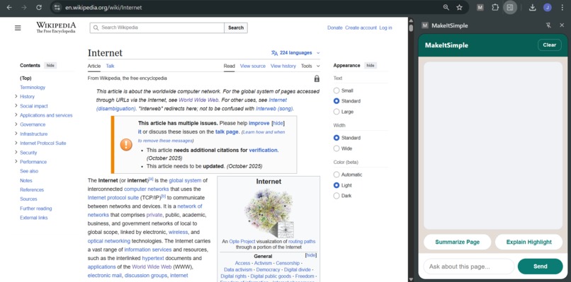 MakeItSimple – screenshot 1