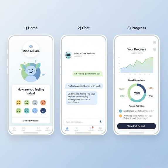 Mind care AI – screenshot 1