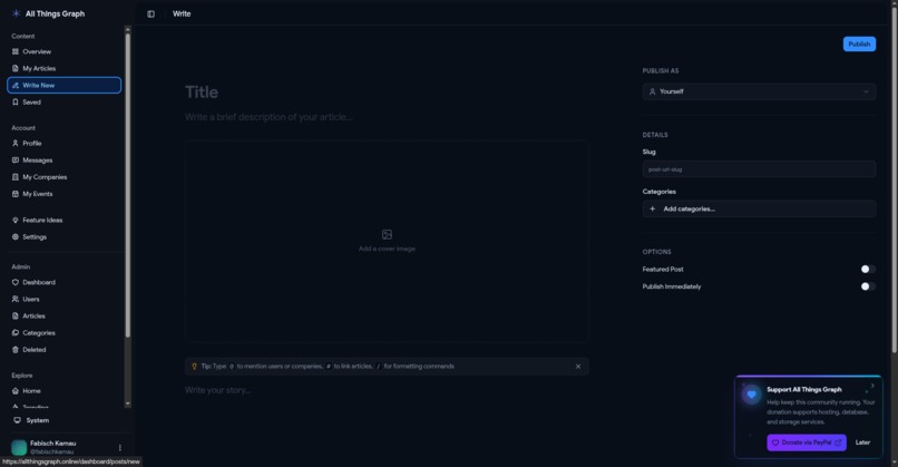 All Things Graph – screenshot 5