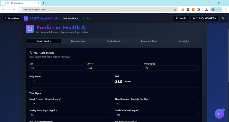 Health Chain – screenshot 1