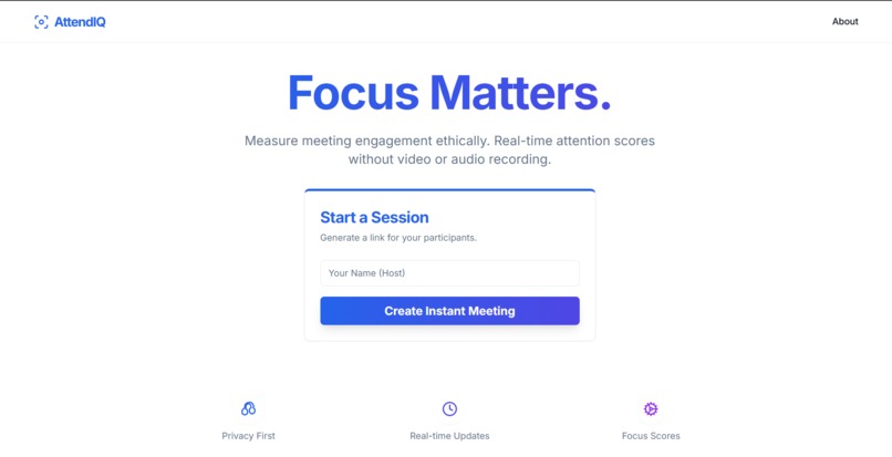 AttendIQ – screenshot 1