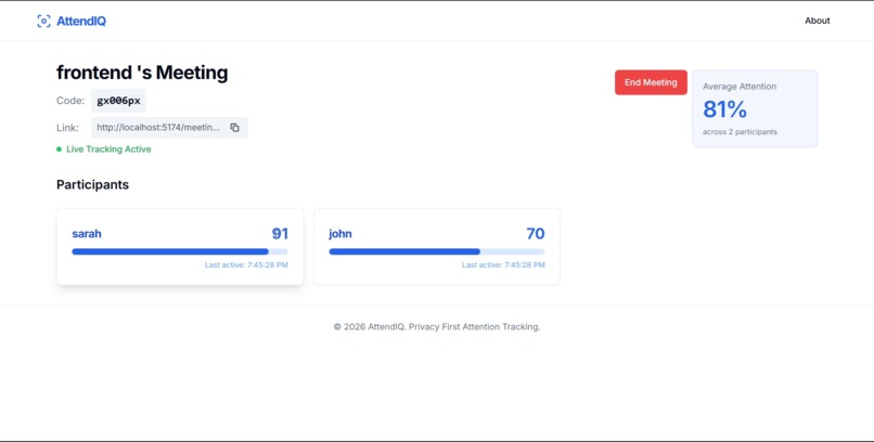 AttendIQ – screenshot 3