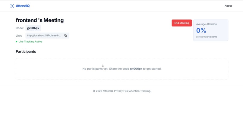 AttendIQ – screenshot 2