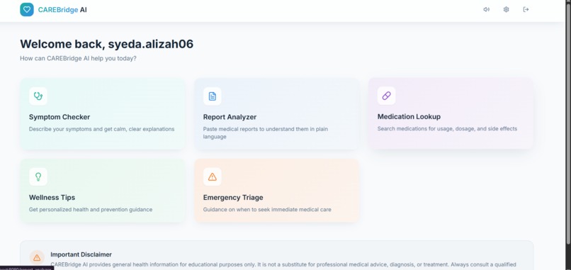 CAREBridge-AI – screenshot 2