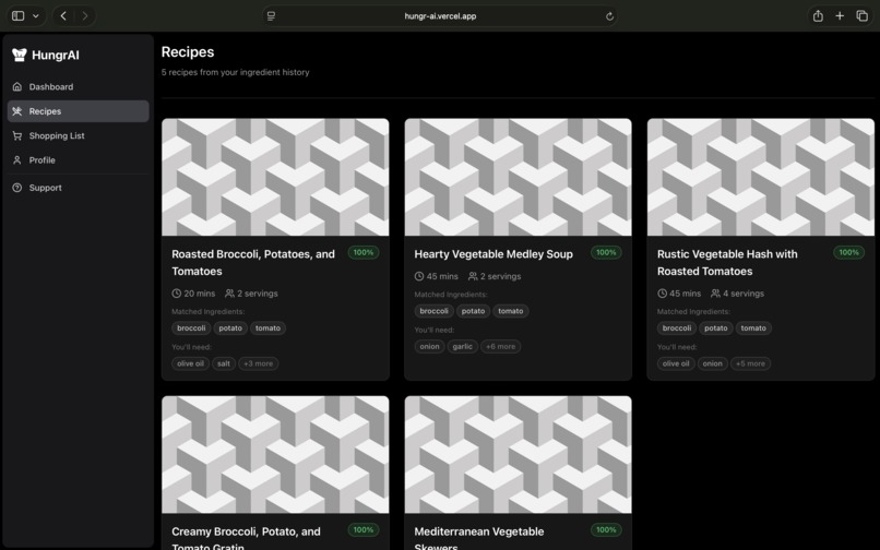 Hungr AI – screenshot 5