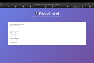 FridgeChef AI