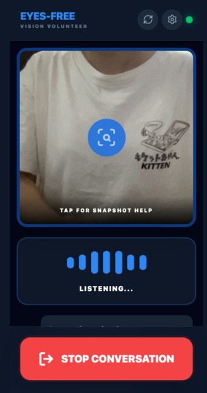 Eyes-Free – screenshot 2