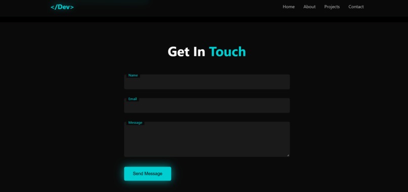Portfolio  – screenshot 4