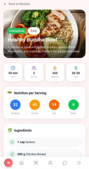 Cook Healthy AI – screenshot 3