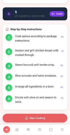 Cook Healthy AI – screenshot 4