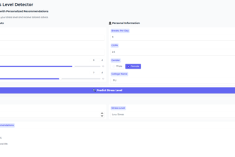 AI Exam Stress Detector | Devpost