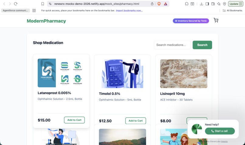 RenewRX – screenshot 2