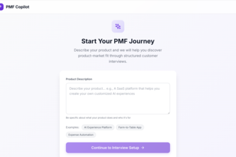PMF Agent