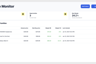 Autonomous Price Arbitrage Finder