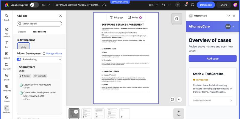 AttorneyCare – screenshot 1
