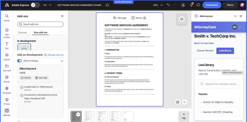 AttorneyCare – screenshot 3