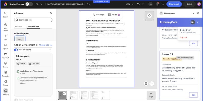 AttorneyCare – screenshot 4
