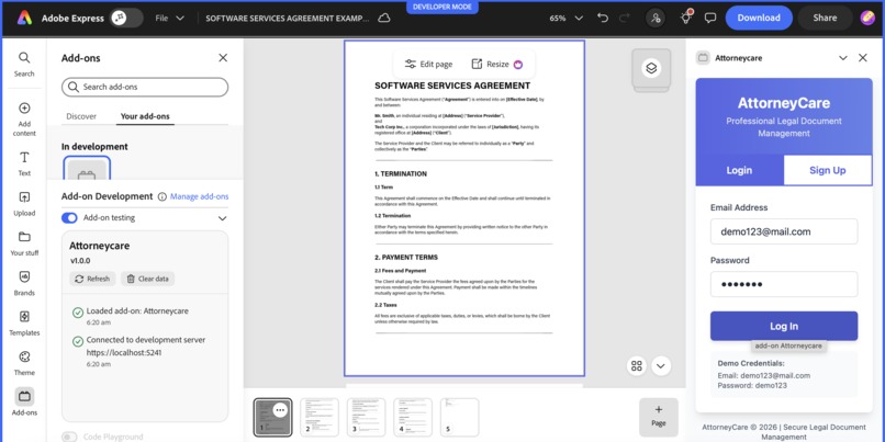 AttorneyCare – screenshot 6