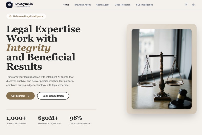LawSync.io – screenshot 1