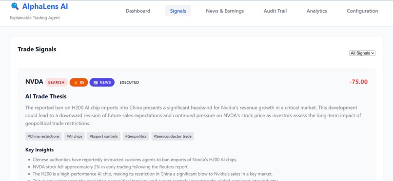 AlphaLens AI – screenshot 6