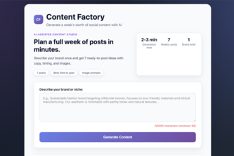 Content Factory