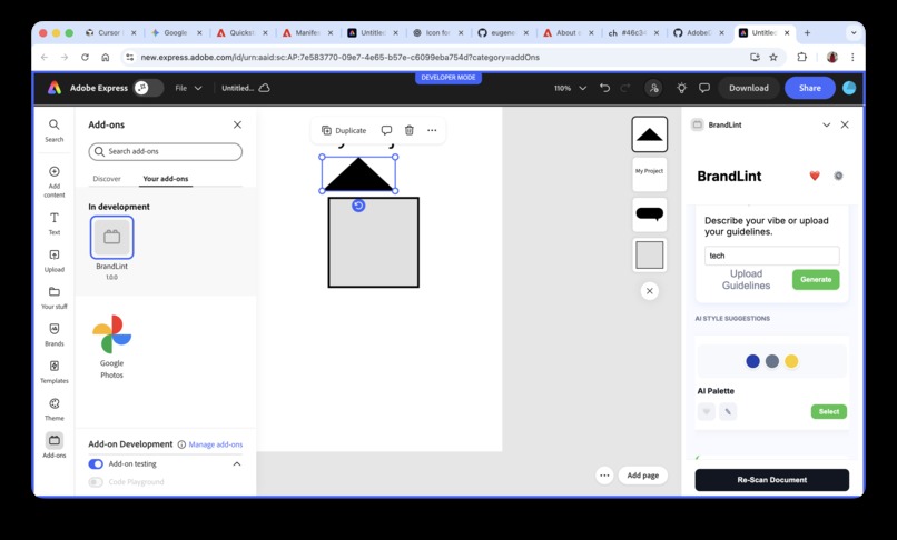 BrandLint – screenshot 2