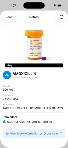 MedSnap: AI-Powered Medication Tracker with Gemini 3 – screenshot 6
