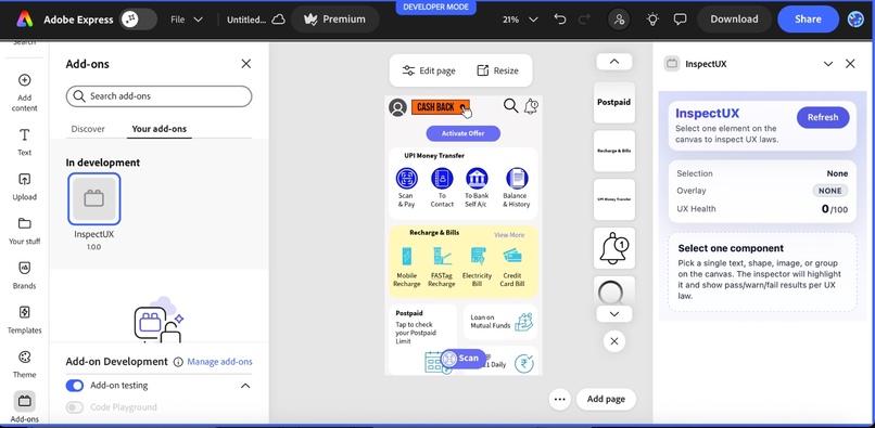 InspectUX – screenshot 1