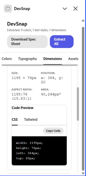 DevSnap – screenshot 3