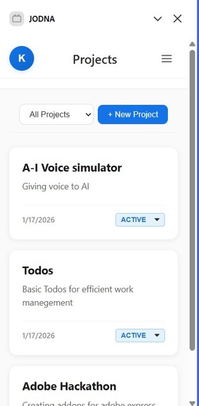 JODNA – screenshot 1