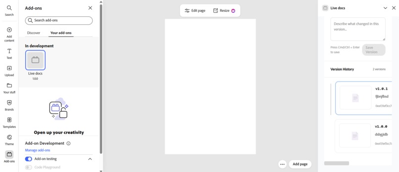 Live-Docs – screenshot 3