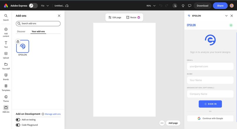 Epsilon – screenshot 2