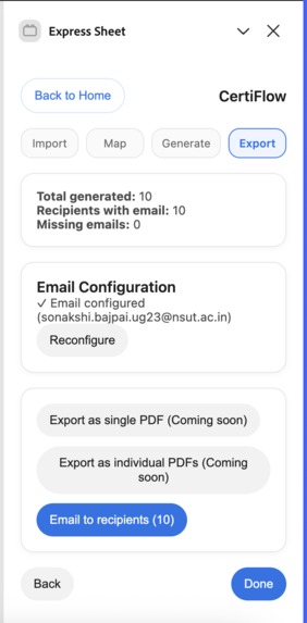 CertiFlow – screenshot 7