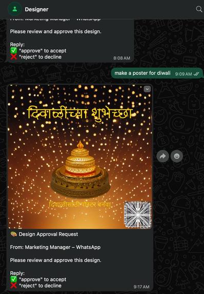 WhatsApp Creative Automation – screenshot 5