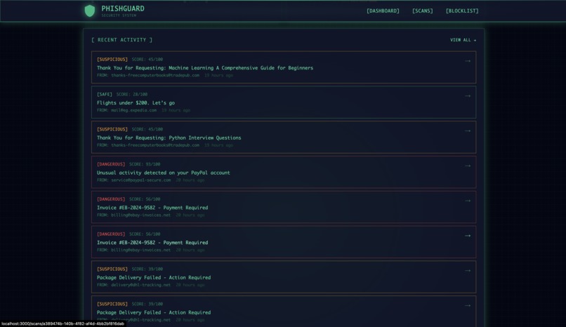 PhishGuard – screenshot 3
