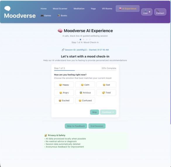 Moodverse – screenshot 1