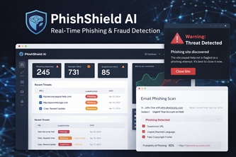 PhishShield AI: Real-Time Phishing & Fraud Detection