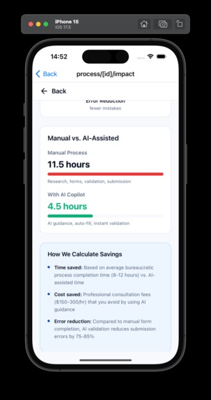 AI Copilot for Real-World Bureaucracy – screenshot 20