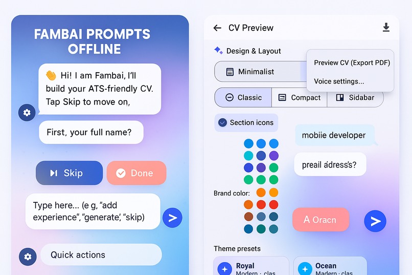 Fambai CV – screenshot 6