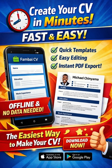 Fambai CV – screenshot 2