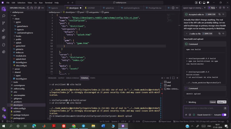 Stellar Tycoon: A Reddit-Based Space Defense Game | Devpost