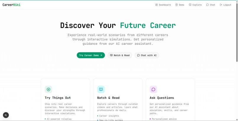 CareerWiki – screenshot 1