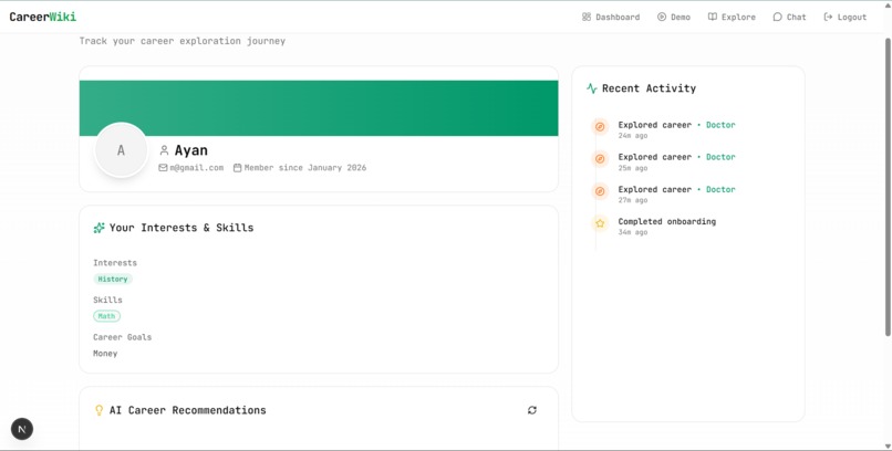 CareerWiki – screenshot 2