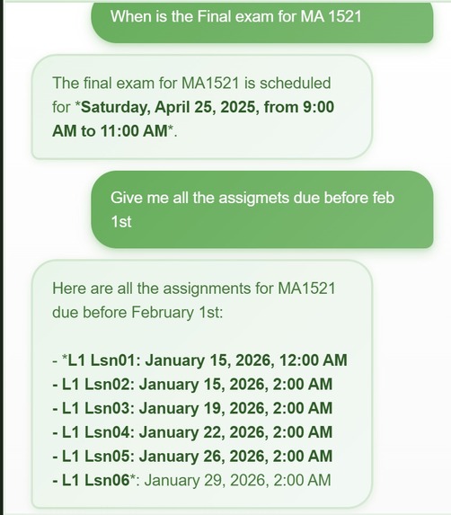 AskMyCanvas – screenshot 2
