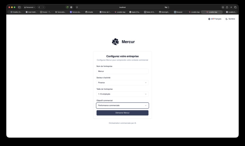 Mercure Sales AI – screenshot 1